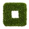 Nearly Natural Artificial Tea Leaf Square Outdoor Spring Wreath, 17-Inch, Unlit